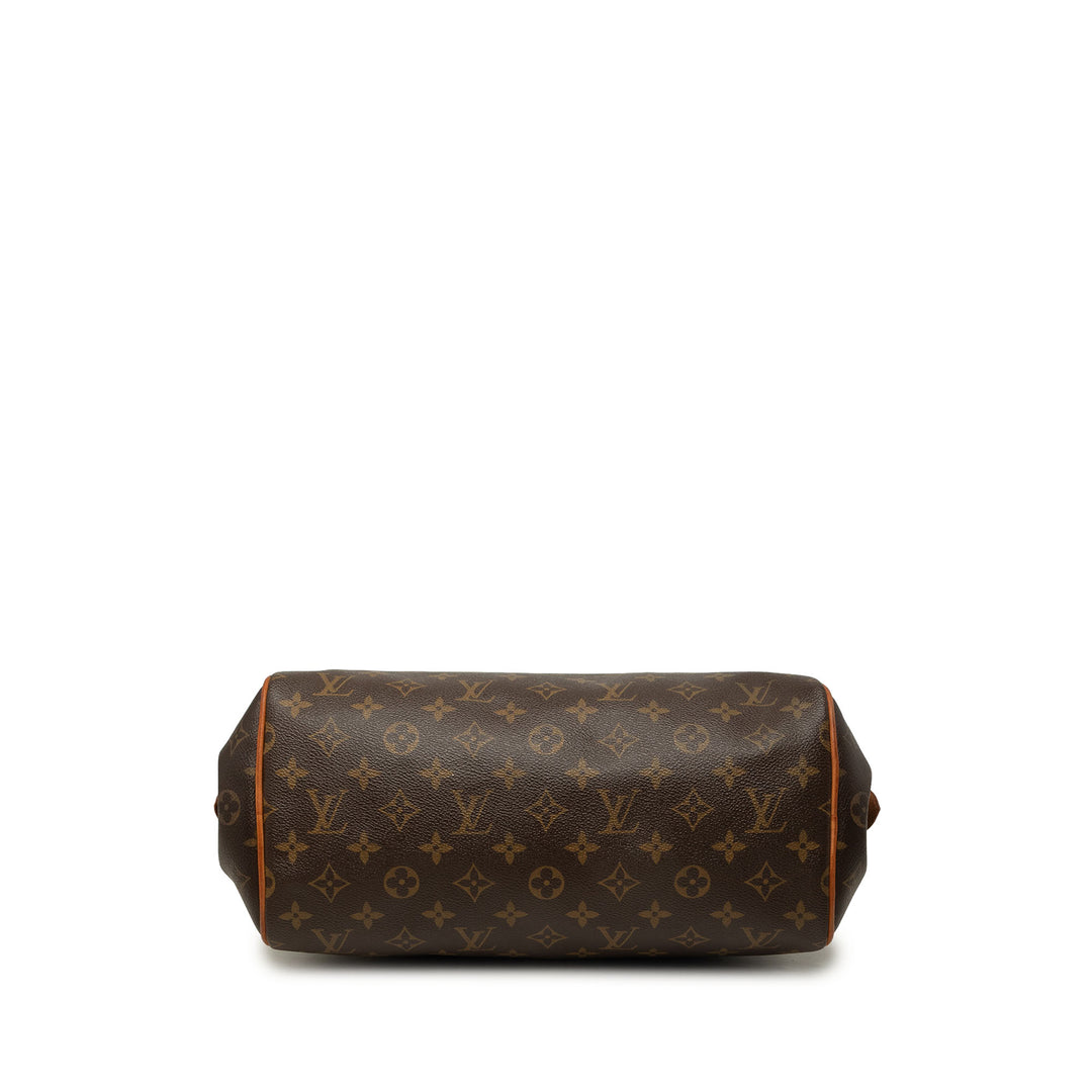 Louis Vuitton Sac à main Montorgueil Monogram PM Marron – vue 3 – GABY PARIS