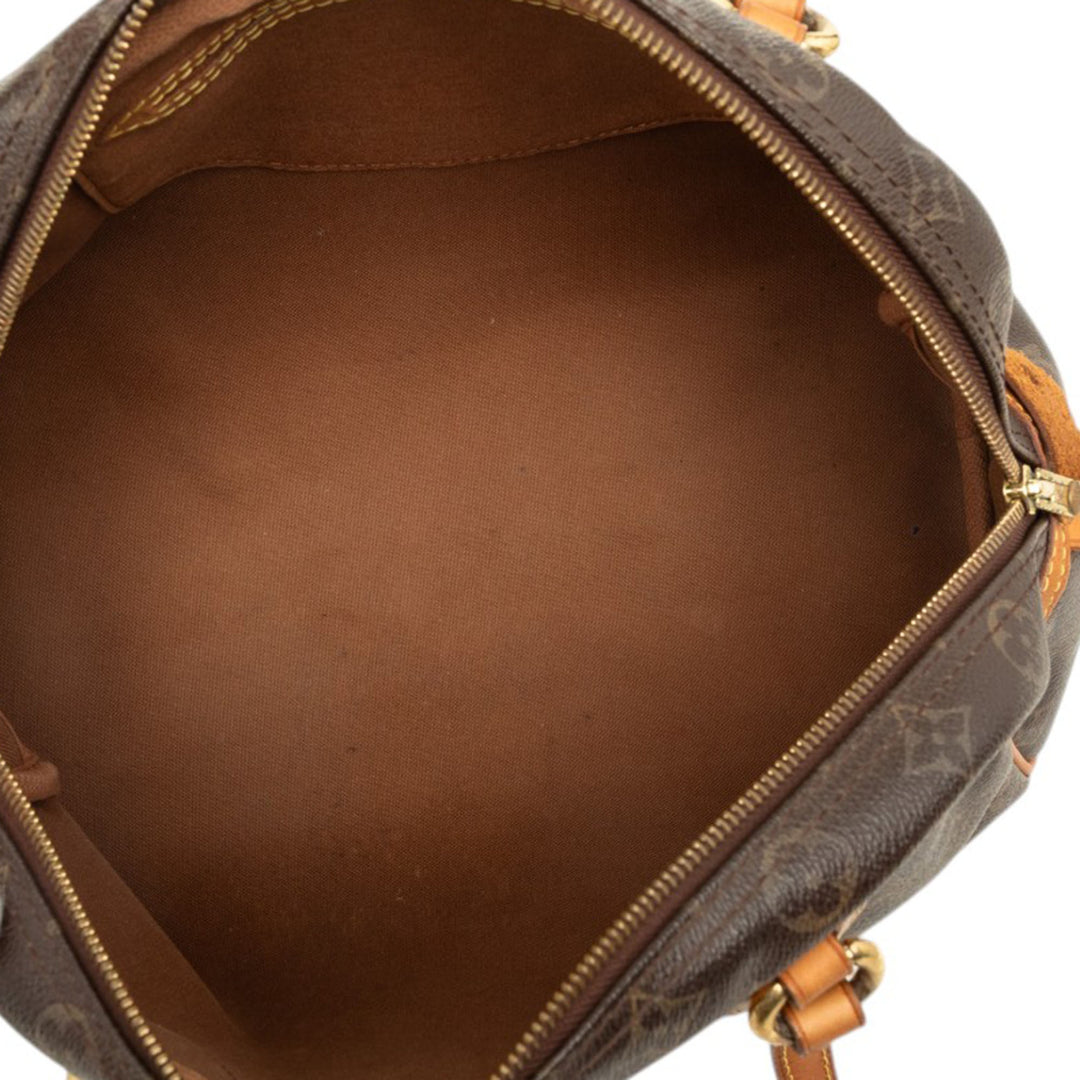 Louis Vuitton Sac à main Montorgueil Monogram PM Marron – vue 4 – GABY PARIS