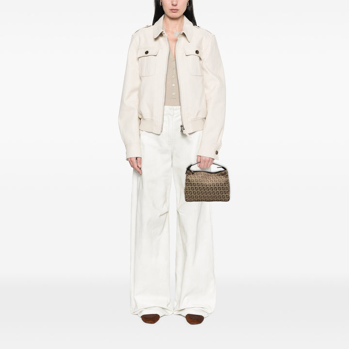 Fendi Zucchino Toile Sac à main