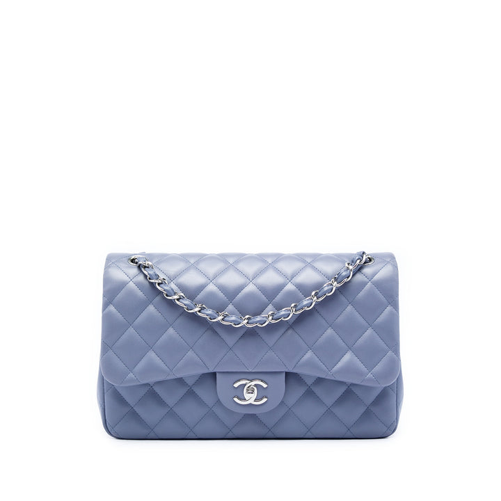 Chanel Jumbo Classic Cuir d’agneau Double rabat