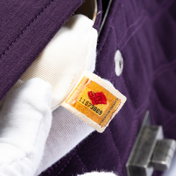 Chanel Croc Matelassé Jersey Reissue 2.55 Double rabat 227