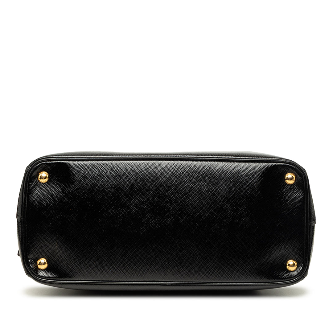Prada Vernice Parabole Cabas Moyen Cuir Saffiano