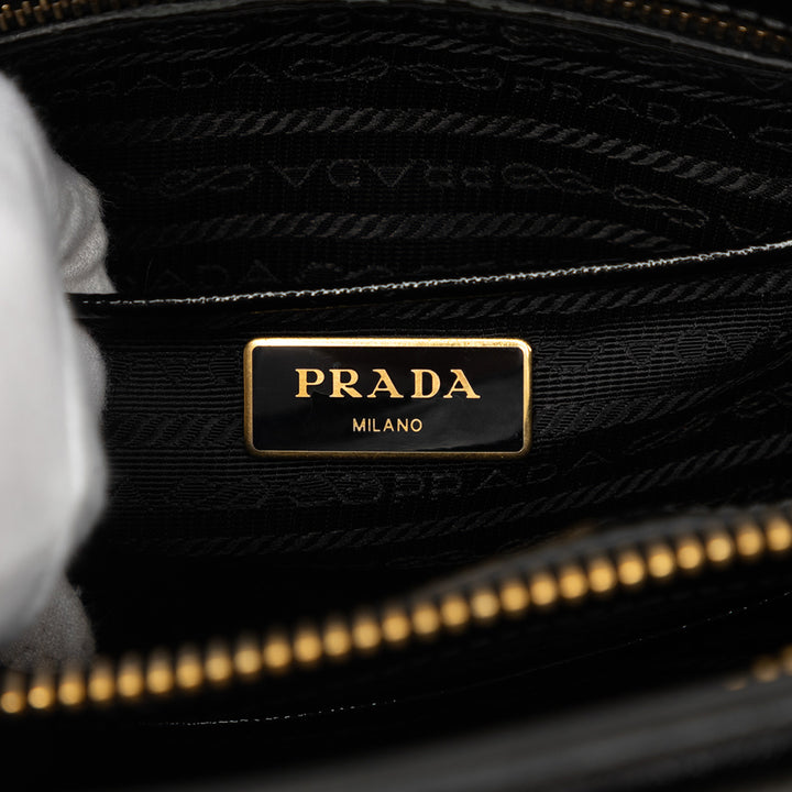 Prada Vernice Parabole Cabas Moyen Cuir Saffiano