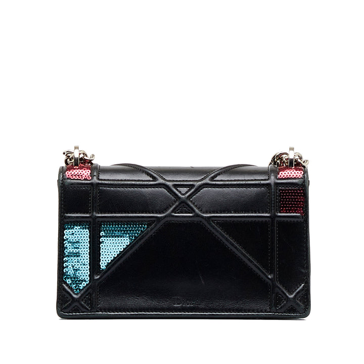 Mini Diorama Sequin Flap Black - Gaby Paris