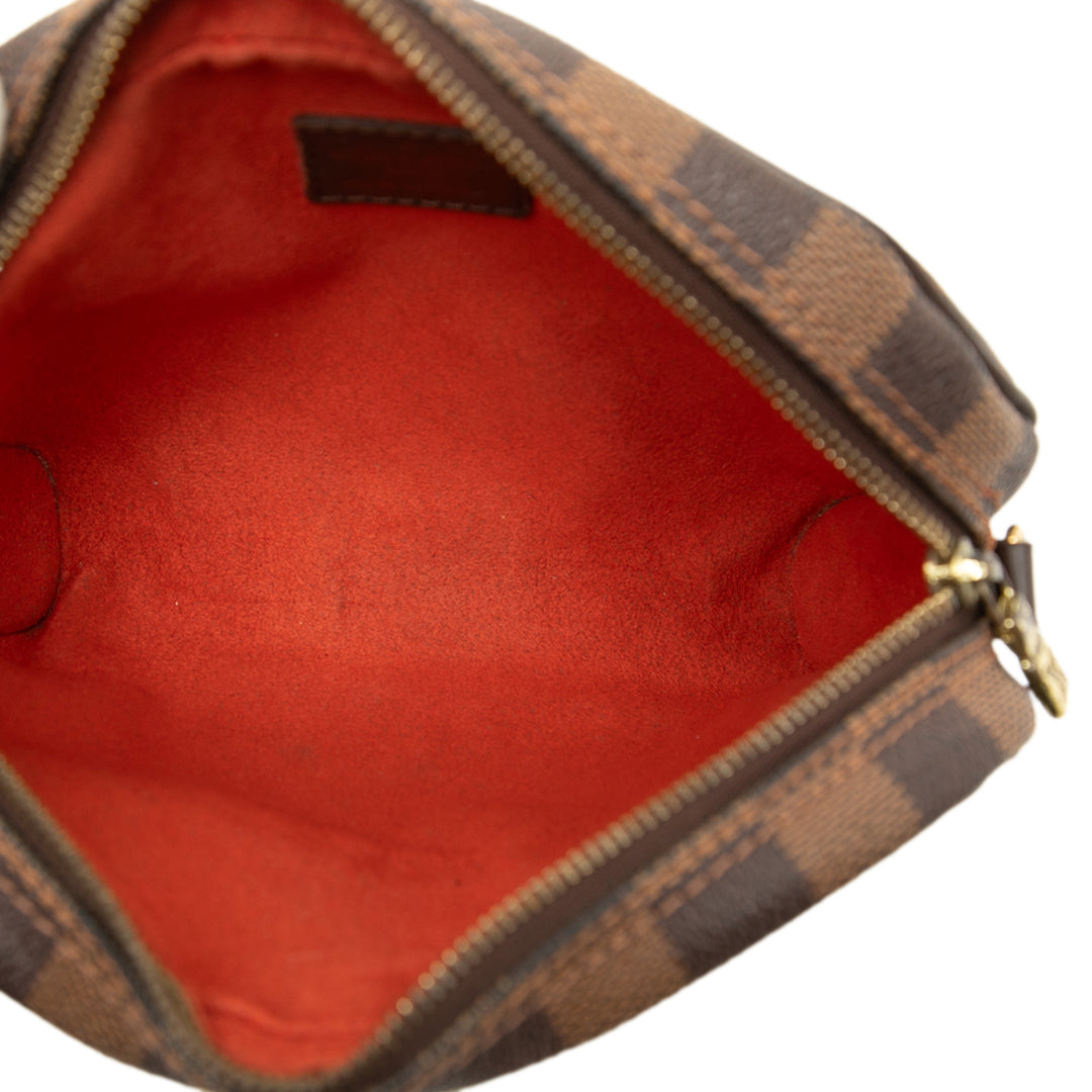 Ipanema Pochette Damier Ébène Marron