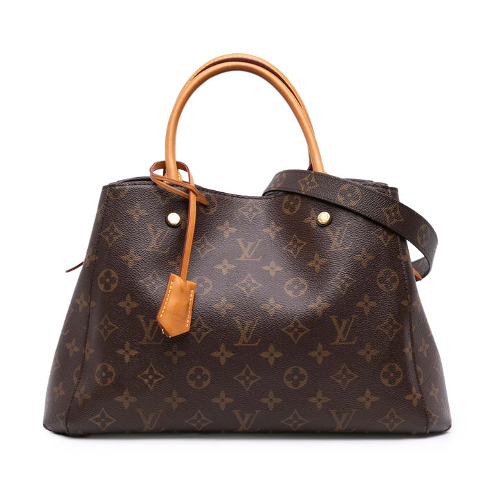 Louis Vuitton Monogram Montaigne MM Marron