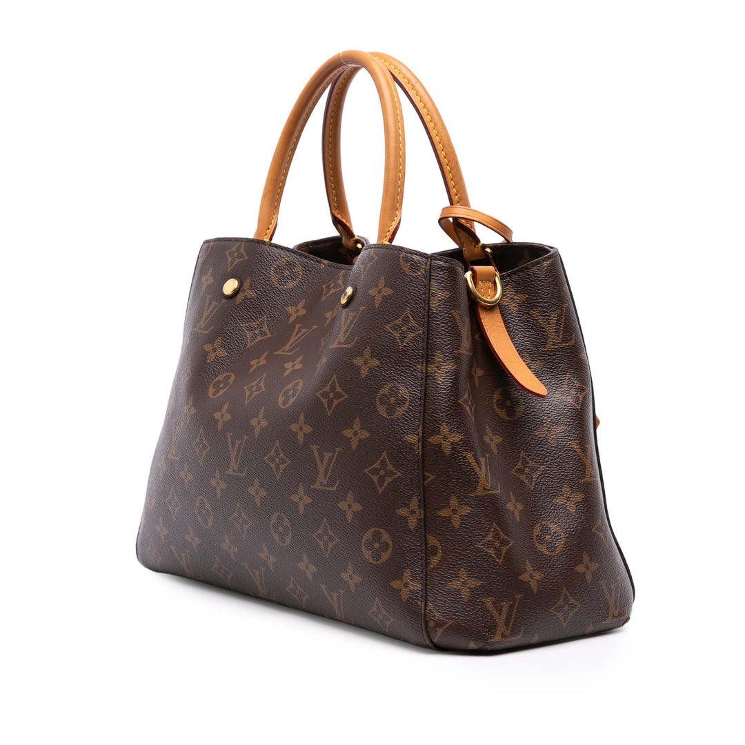 Louis Vuitton Monogram Montaigne MM Marron