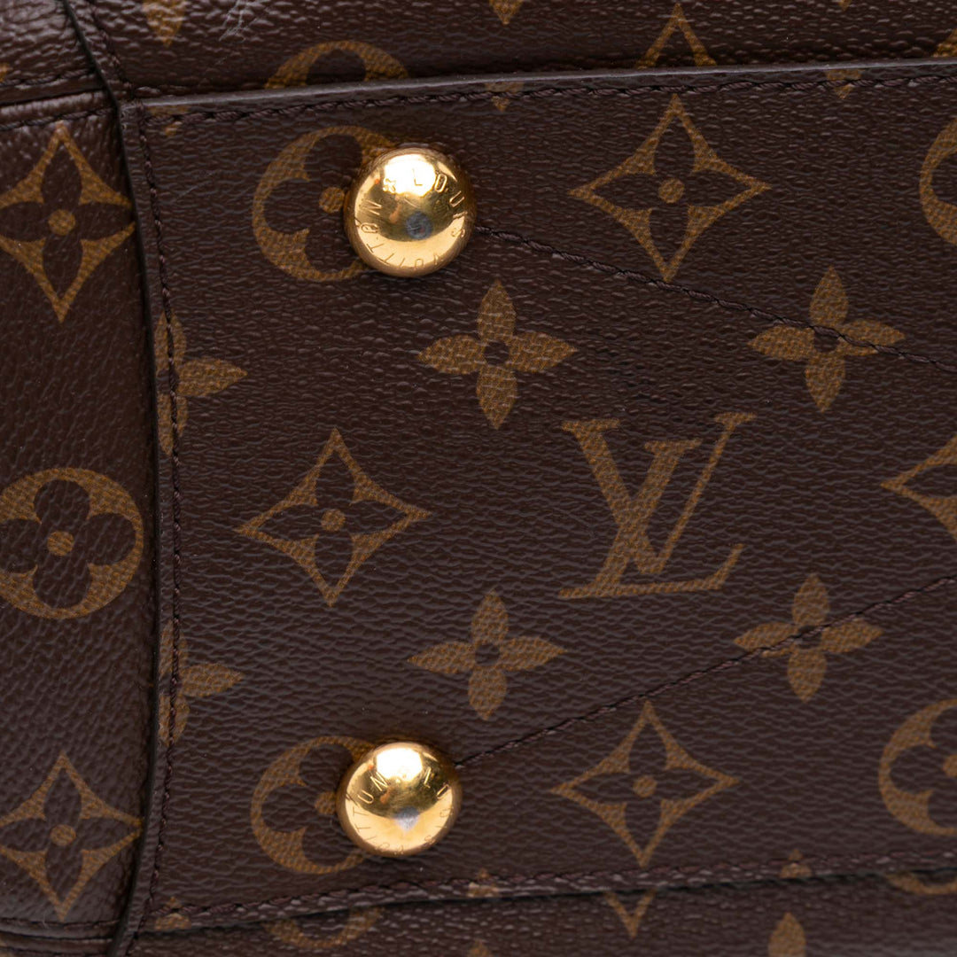 Louis Vuitton Monogram Montaigne MM Marron