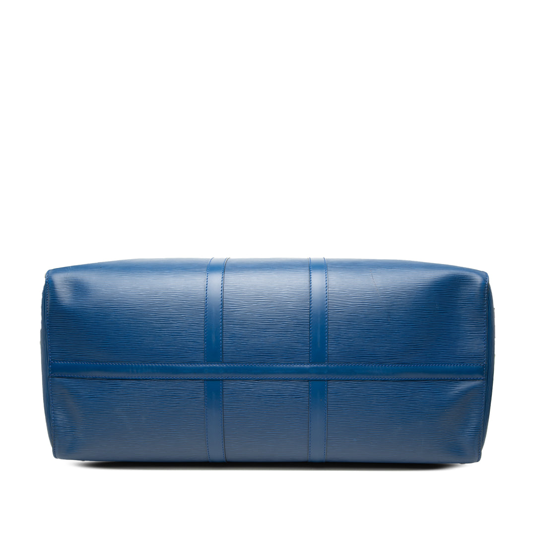 Keepall 55 Épi Bleu