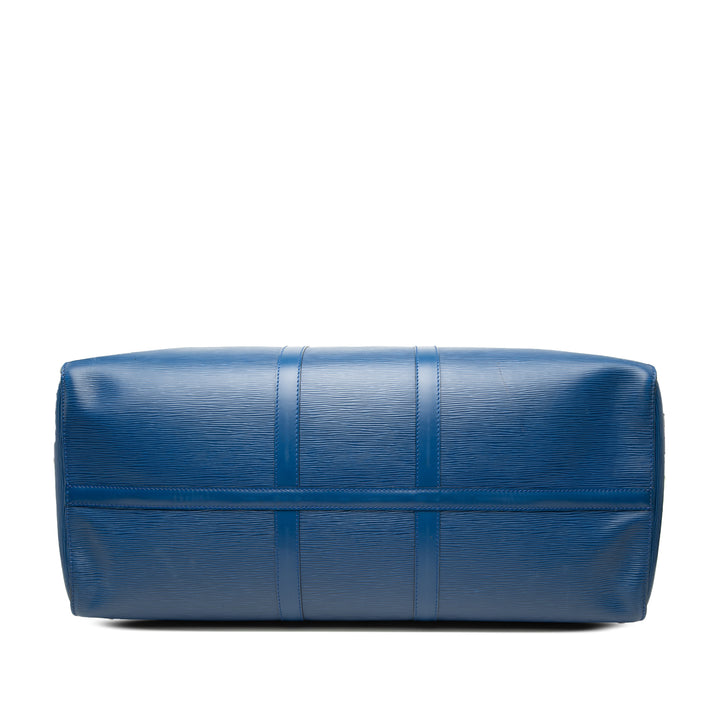 Keepall 55 Épi Bleu