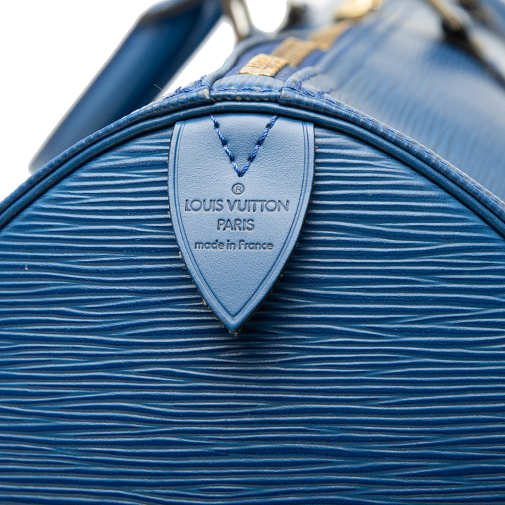 Keepall 55 Épi Bleu
