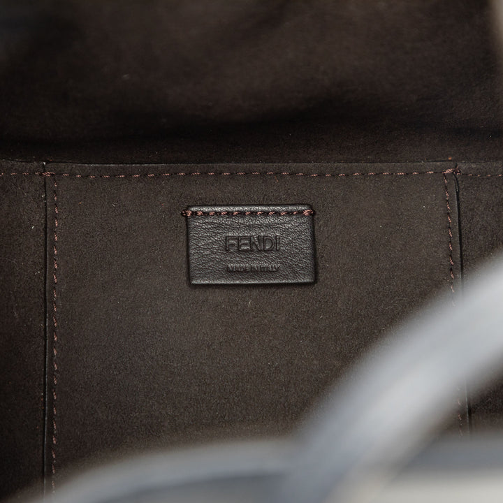 Fendi Sac porté épaule Zucca Chenille Origami Mini Noir – vue 5 – GABY PARIS