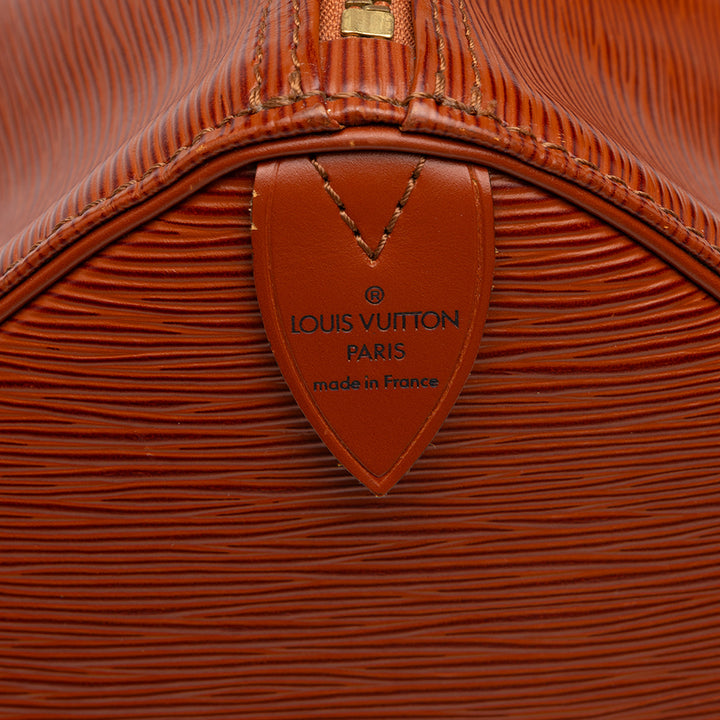Louis Vuitton Sac à main Speedy 35 Épi Marron – vue 5 – GABY PARIS