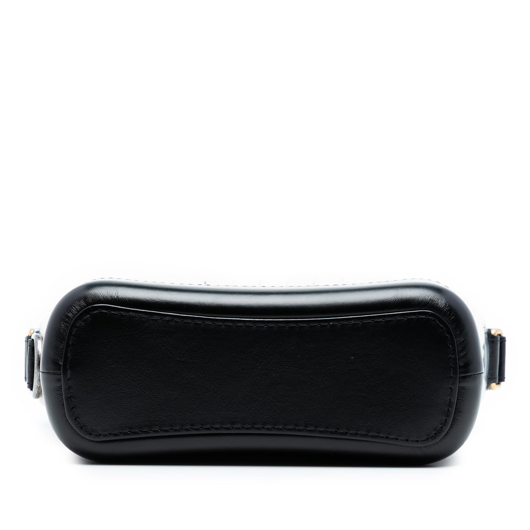 Chanel Small Knit et Cuir de veau Gabrielle Hobo