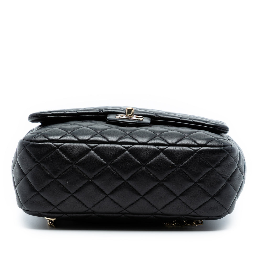 Chanel Large Matelassé Cuir d’agneau In Seoul Sac à dos