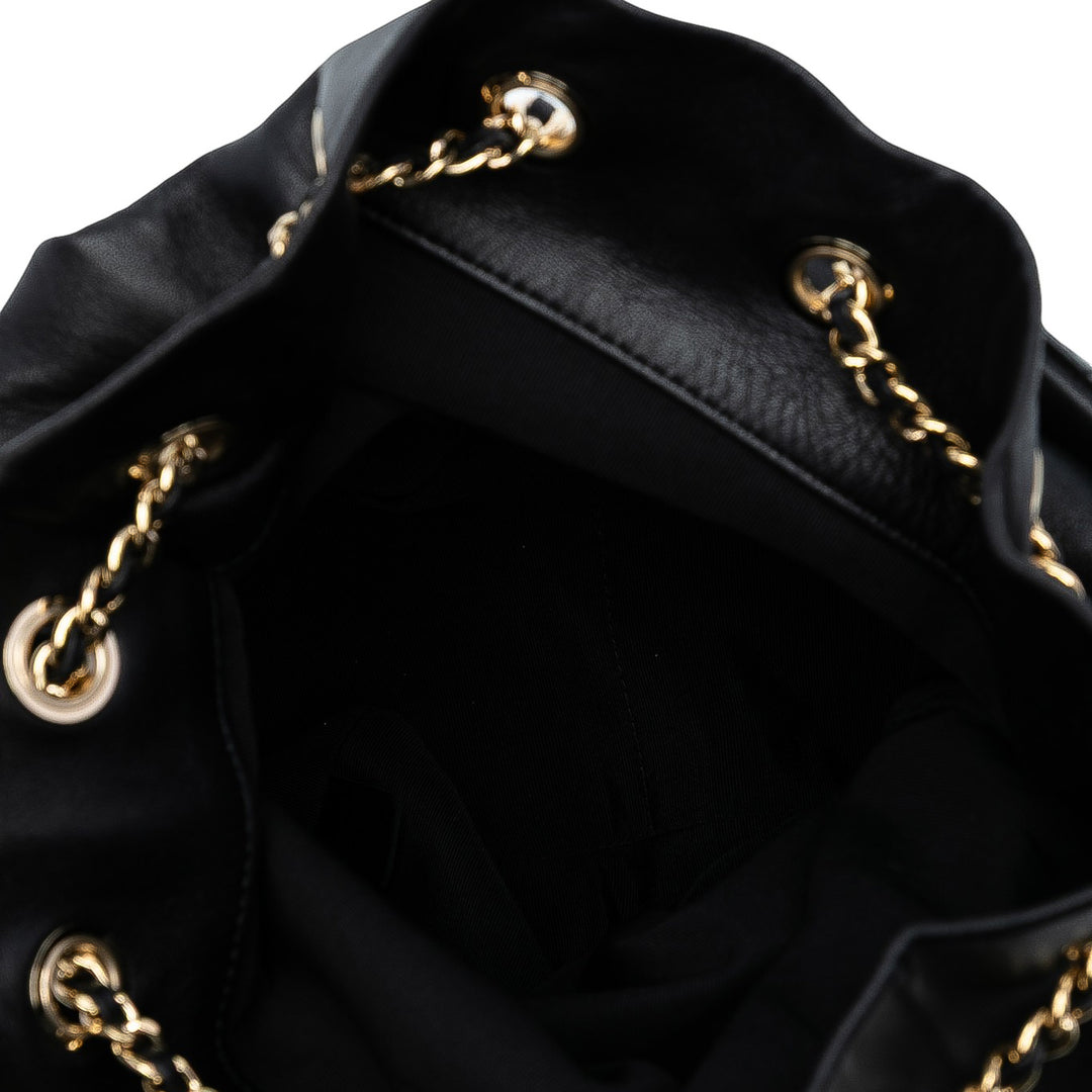 Chanel Large Matelassé Cuir d’agneau In Seoul Sac à dos