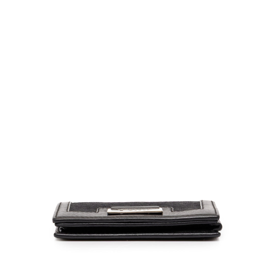 Dior Portefeuille Diorissimo Trotter Street Chic Petit Noir – vue 3 – GABY PARIS