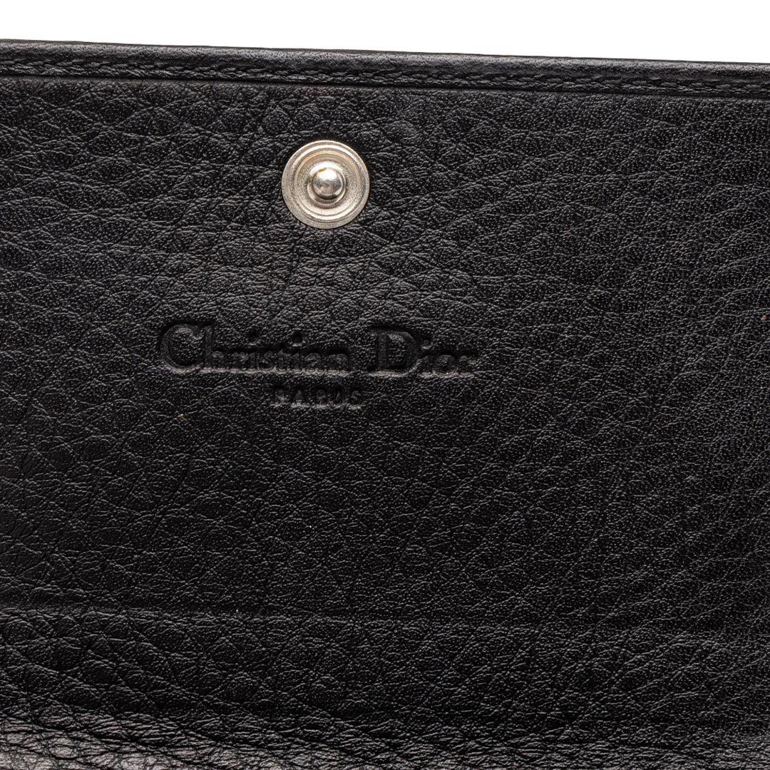 Dior Portefeuille Diorissimo Trotter Street Chic Petit Noir – vue 5 – GABY PARIS