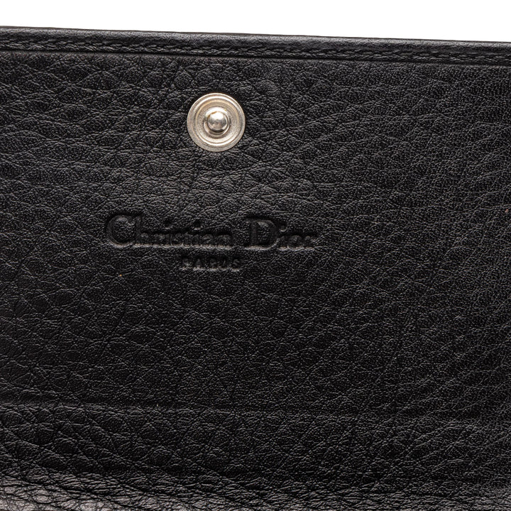 Dior Portefeuille Diorissimo Trotter Street Chic Petit Noir – vue 5 – GABY PARIS