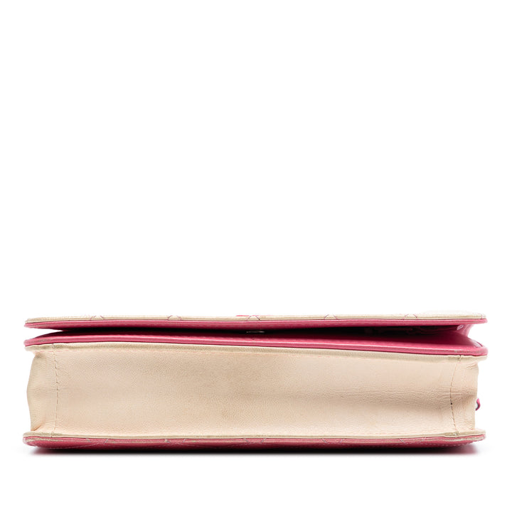 Chanel Ombre Cuir d’agneau Degrade Wallet on Chain