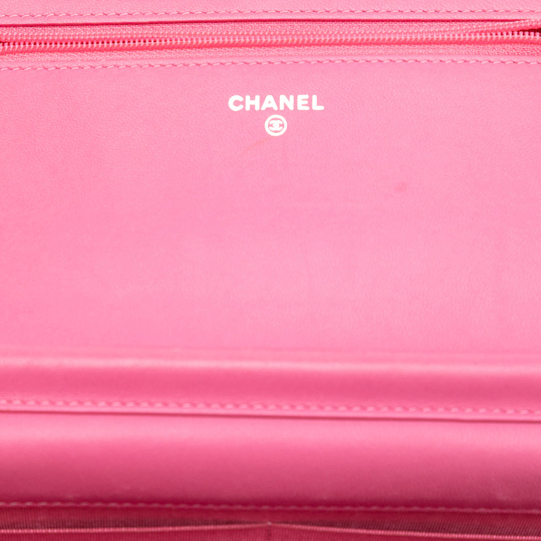 Chanel Ombre Cuir d’agneau Degrade Wallet on Chain