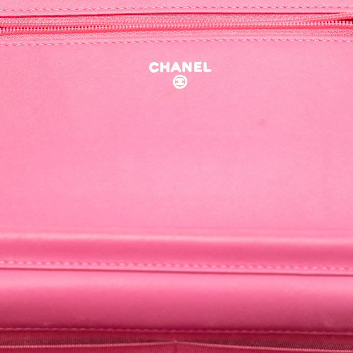 Chanel Ombre Cuir d’agneau Degrade Wallet on Chain