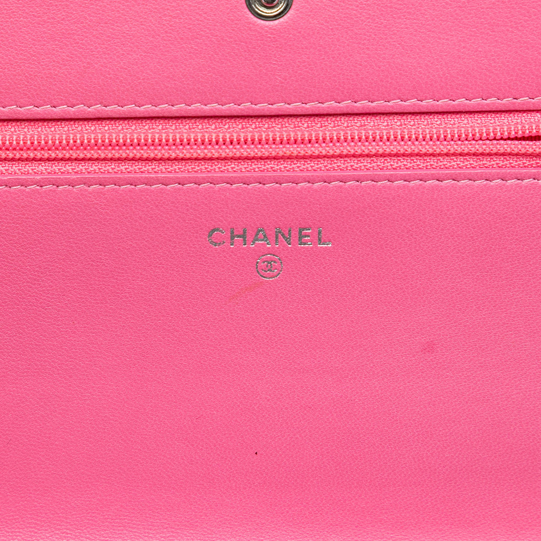 Chanel Ombre Cuir d’agneau Degrade Wallet on Chain