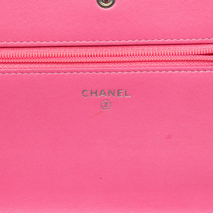 Chanel Ombre Cuir d’agneau Degrade Wallet on Chain