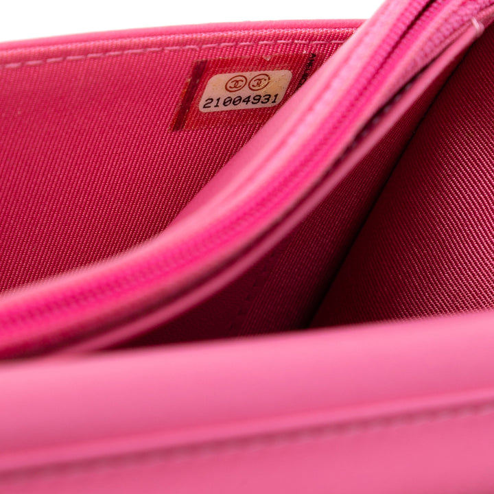 Chanel Ombre Cuir d’agneau Degrade Wallet on Chain