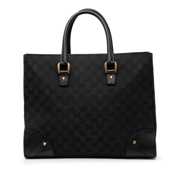 Gucci GG Toile Nailhead Sac à main