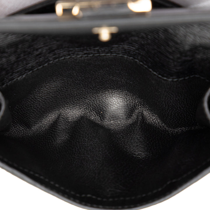 Gucci Textured Cuir de veau G Square Logo Bifold Portefeuille