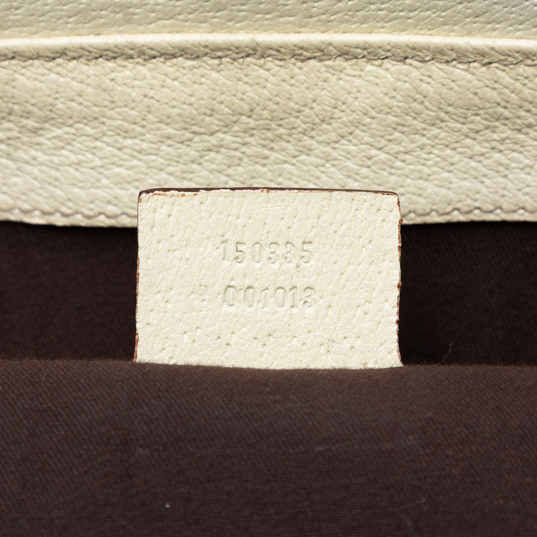Gucci GG Toile Web Treasure Boston Sac