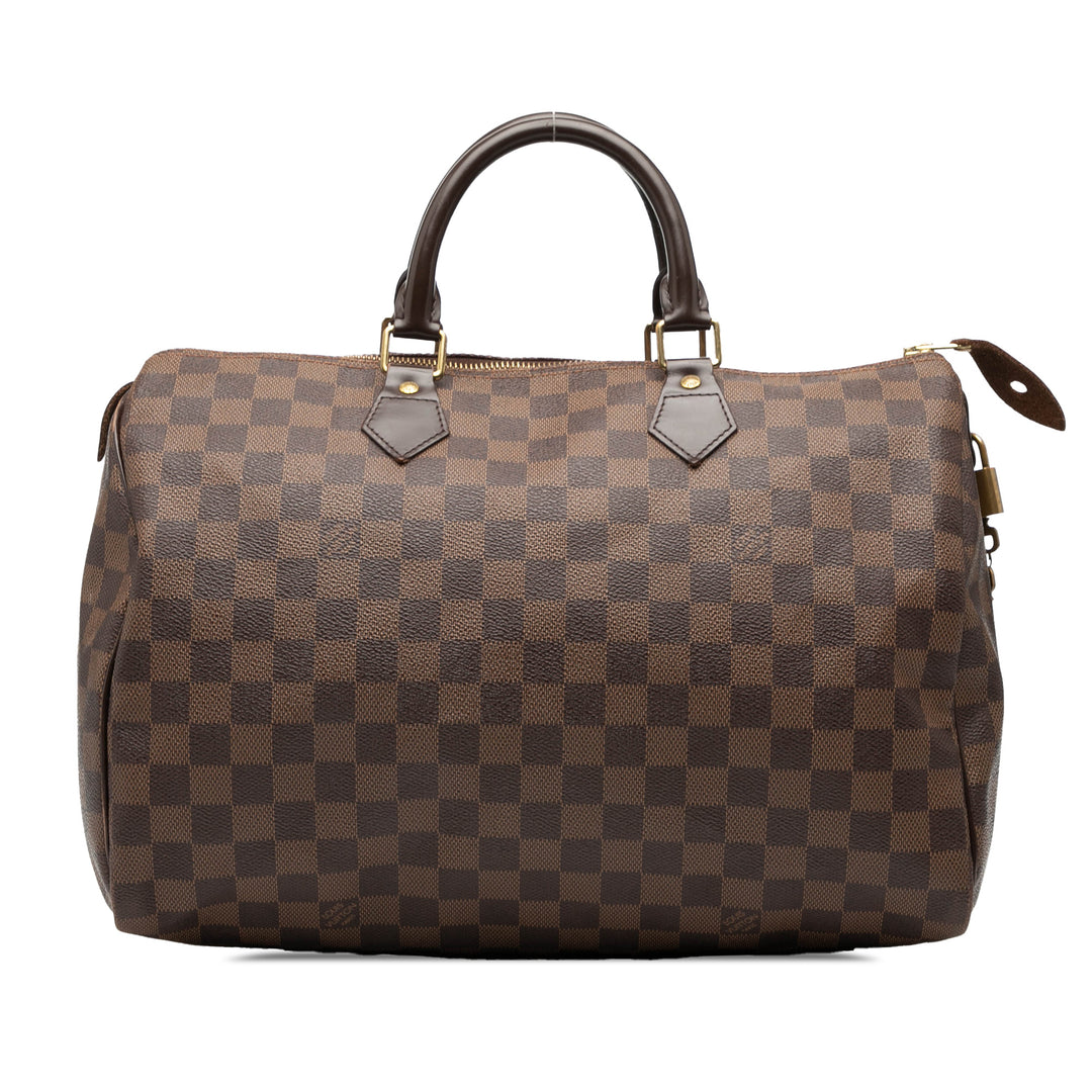 Louis Vuitton Damier Ebene Speedy 35 – GABY PARIS Authentique