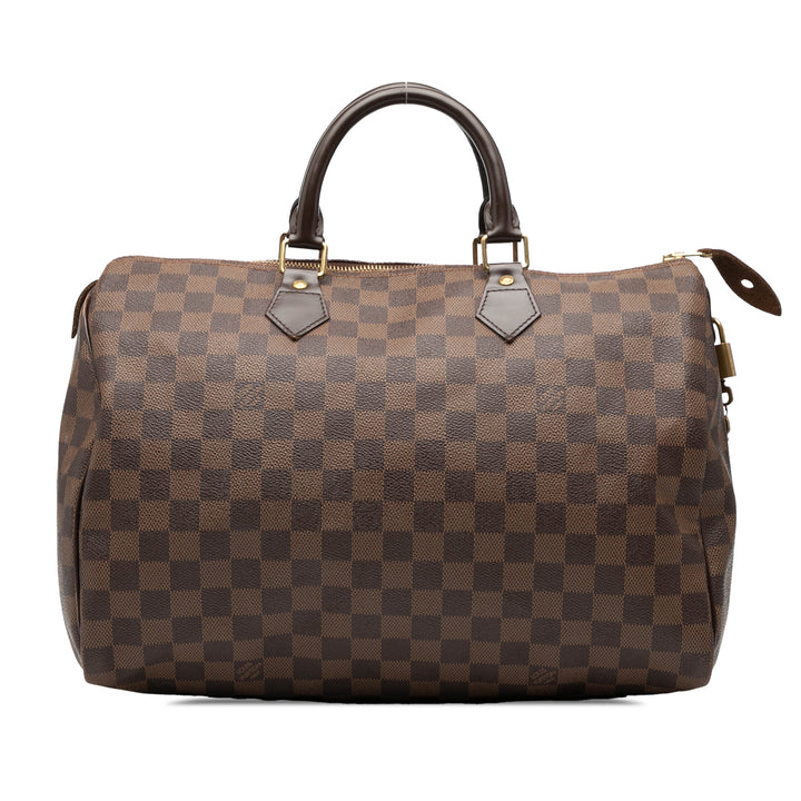 Louis Vuitton Damier Ebene Speedy 35 – GABY PARIS Authentique