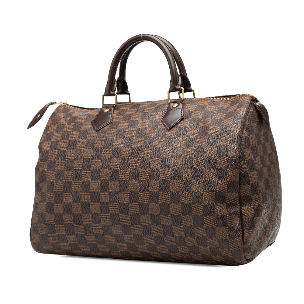Louis Vuitton Damier Ebene Speedy 35 – GABY PARIS Authentique