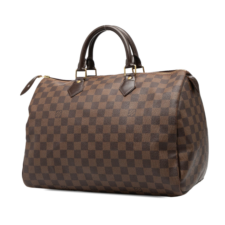 Louis Vuitton Damier Ebene Speedy 35 – GABY PARIS Authentique