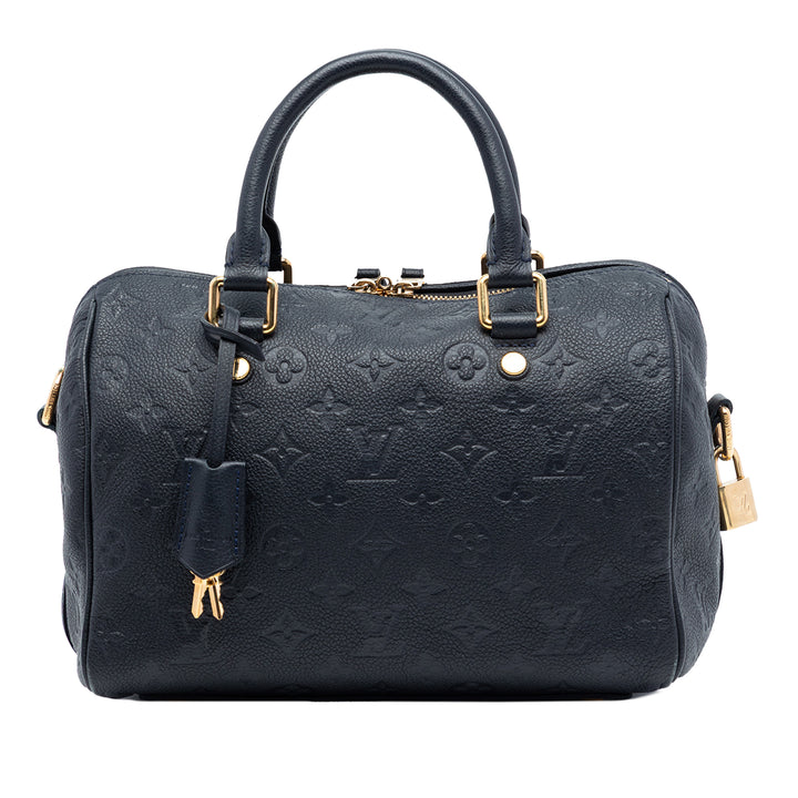 Louis Vuitton Monogram Empreinte Speedy Bandouliere 25