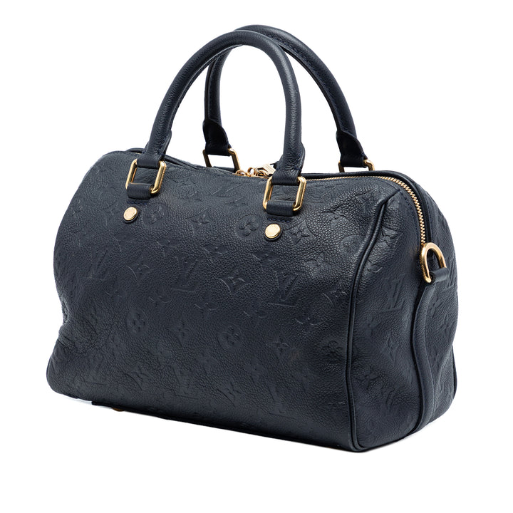 Louis Vuitton Monogram Empreinte Speedy Bandouliere 25