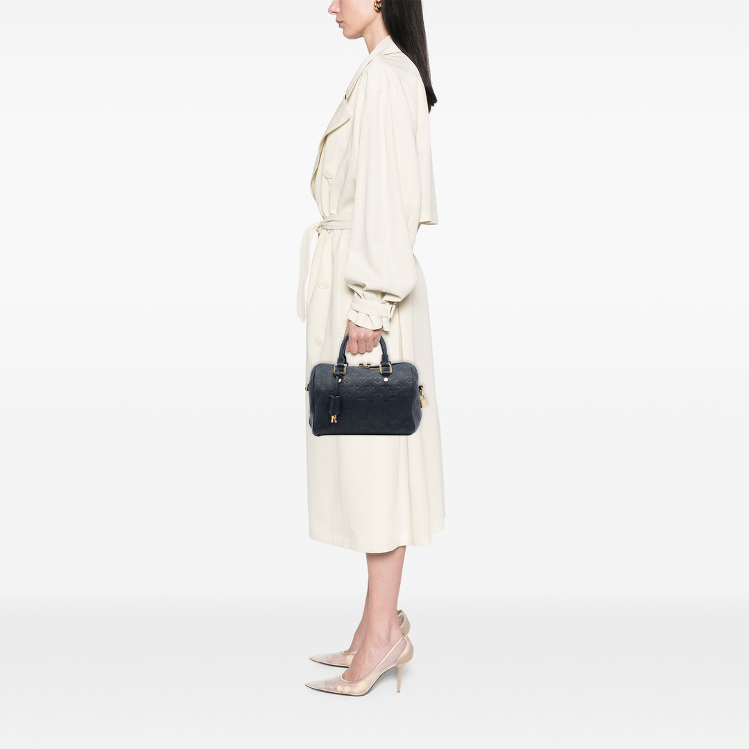 Louis Vuitton Monogram Empreinte Speedy Bandouliere 25