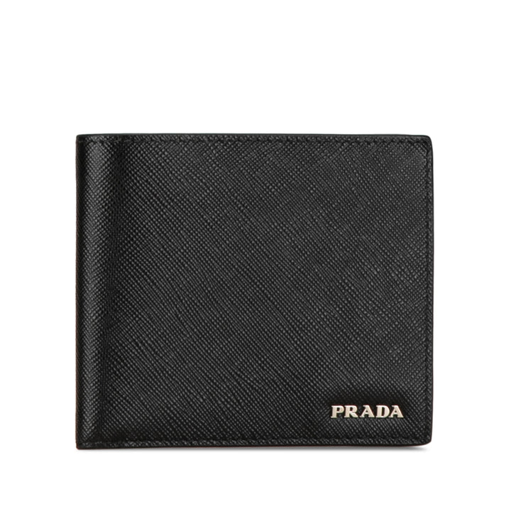 Saffiano Bifold Wallet Black - Gaby Paris