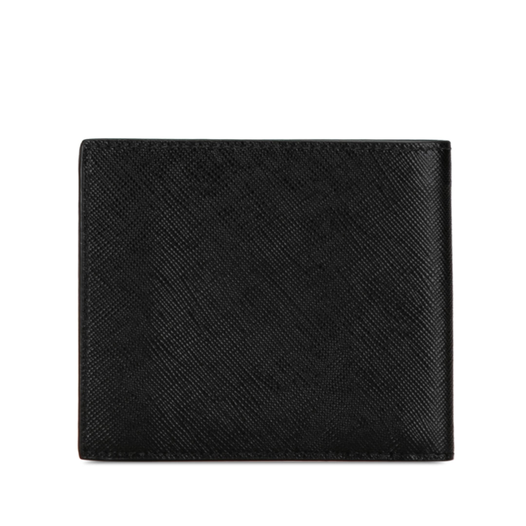 Saffiano Bifold Wallet Black - Gaby Paris