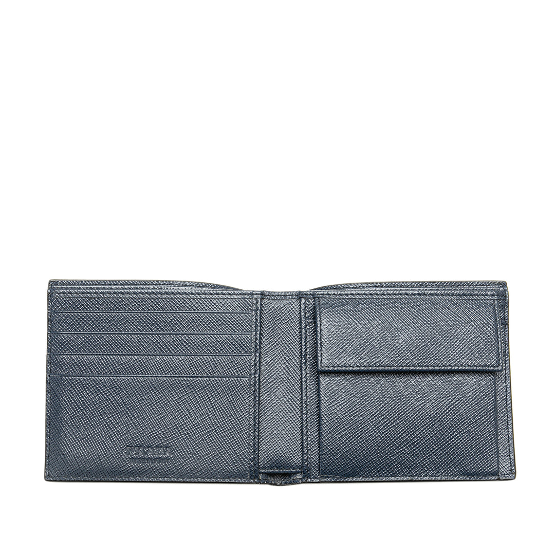 Saffiano Bifold Wallet Black - Gaby Paris