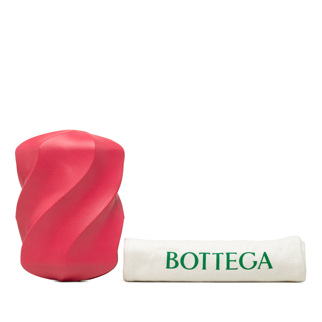 Bottega Veneta Pochette The Whirl Cuir de veau Rose – vue 7 – GABY PARIS
