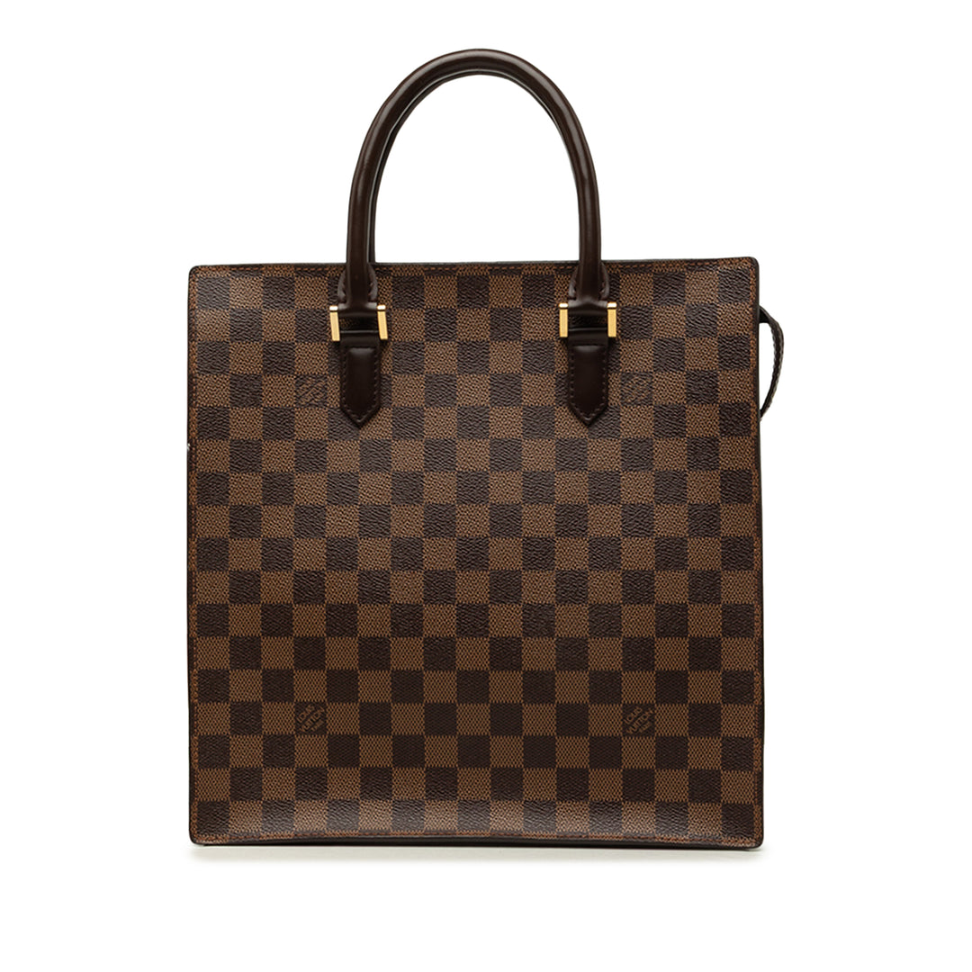 Louis Vuitton Venice Sac Plat Damier Ébène Marron – vue principale – GABY PARIS
