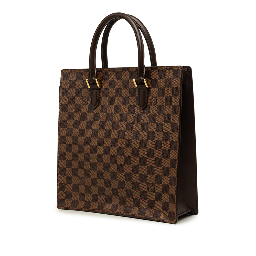 Louis Vuitton Venice Sac Plat Damier Ébène Marron – vue 2 – GABY PARIS