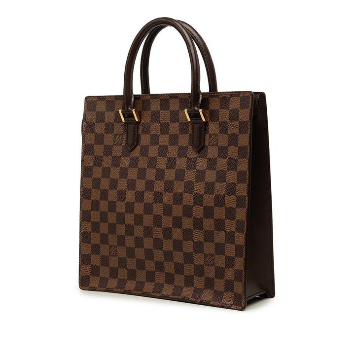 Louis Vuitton Venice Sac Plat Damier Ébène Marron – vue 2 – GABY PARIS