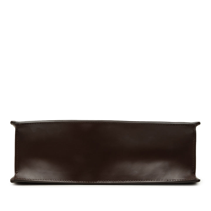 Louis Vuitton Venice Sac Plat Damier Ébène Marron – vue 3 – GABY PARIS