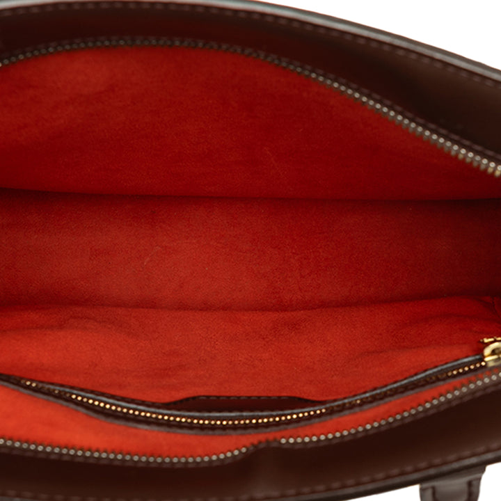 Louis Vuitton Venice Sac Plat Damier Ébène Marron – vue 4 – GABY PARIS