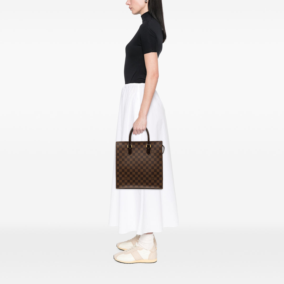 Louis Vuitton Venice Sac Plat Damier Ébène Marron – vue 6 – GABY PARIS