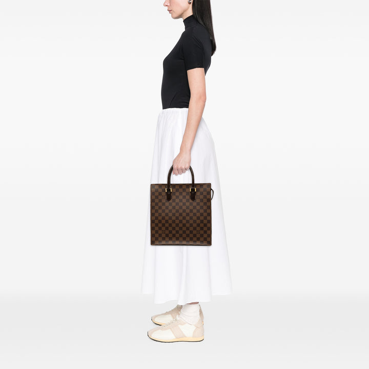 Louis Vuitton Venice Sac Plat Damier Ébène Marron – vue 6 – GABY PARIS